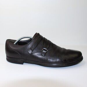 Vintage Gucci Mens Brown Leather Shoes (12 US)
